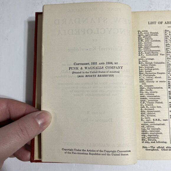 Funk and Wagnalls New Standard Encyclopedia 1931 1934 Vol X Dumont to Eon - Picture 6 of 15